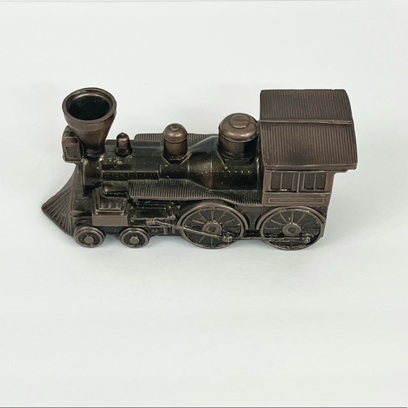 Vintage 1974 Banthrico Chicago Metal Train Coin Money Bank - Picture 11 of 11